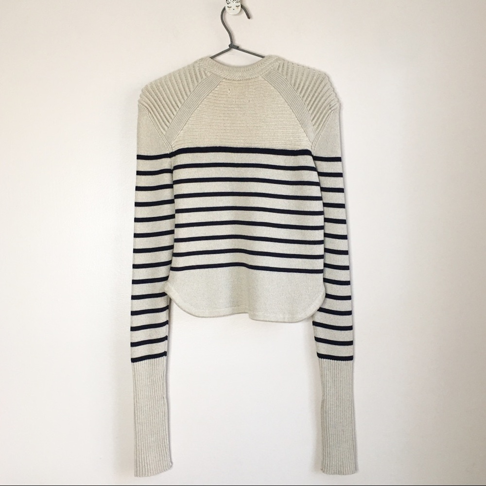 Isabel Marant Hatfield Merino Wool Sweater Tan 44 - Picture 4 of 16